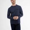 Herren LERROS | Longsleeve. Gestreift