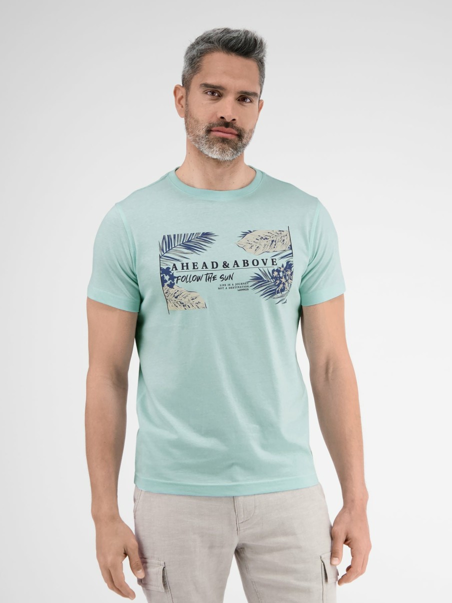 Herren LERROS | T-Shirt Mit Design-Fotoprint